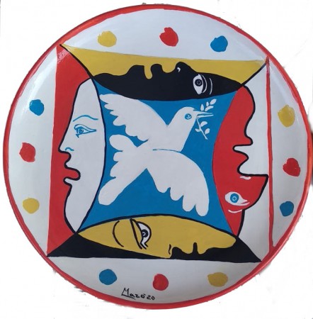 PIATTO della PACE  ( 30 cm )